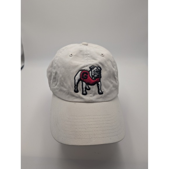 '47 Other - Georgia Bulldogs 47 Brand Clean Up Hat Gray UGA Mascot Adjustable Dad Cap